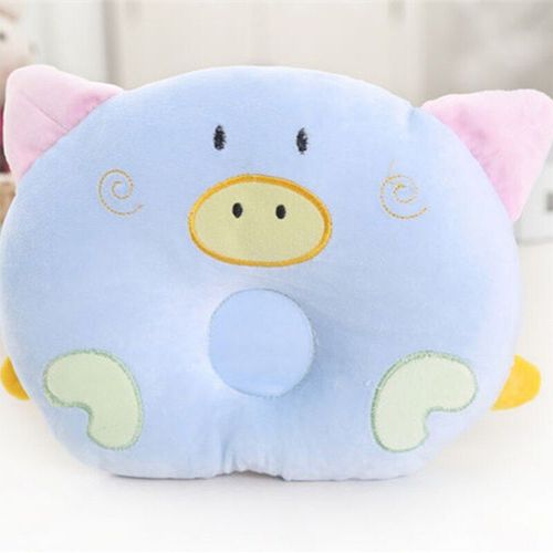 Oreiller En Velours Pour Bébé, Étoile Pour Enfant, Broderie Cochon, Créatif, Modelant La Tête, Anti-Excentrique, Pour Nouveau-Né