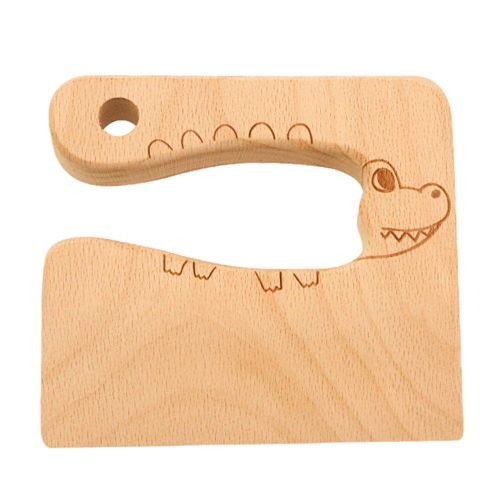 Coupe-Légumes En Bois Pour Enfants, Outil De Cuisine En Forme D'Animaux De Dessin Animé, Mini-Couteau, Jouet Éducatif Pour Enfants, Pour La Cuisine