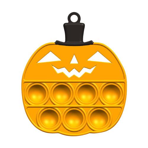 Bulle De Poussée Fantôme D'Halloween En Silicone, Jouets Anti-Stress, À Presser, Décompression Sensorielle, Jouets De Soulagement Pour Adultes Et Enfants