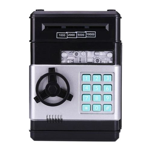 Tirelire Électronique Pour Enfants, Coffre-Fort Pour Pièces Numériques, Dépôt D'Argent, Mini Machine Atm, Cadeaux De Noël Pour Enfants