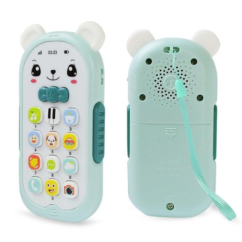 Téléphone Portable Éducatif Avec Apprentissage De Son Et Musique, Jouet Électronique Pour Enfant Et Bébé, Machine, Meilleur Idée De Cadeau,