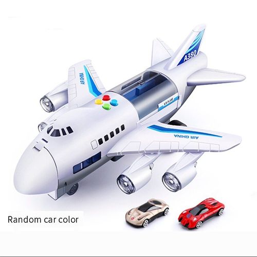Avion Planeur À Inertie Avec Histoire Musicale Pour Garçon, Jouet De Simulation Qui Fait De La Musique, Garage À Voiture Avec Éclairage, Figurine Passager Moulé Sous Pression, Jeu Éducatif Pour Enfant