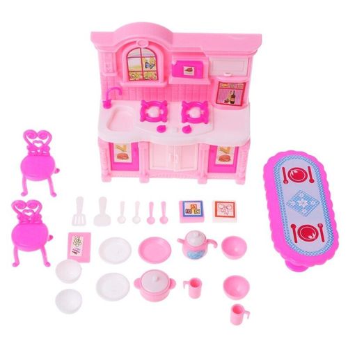 Accessoires De Meubles De Cuisine Amusants Pour Bébé, Poupées, Vaisselle, Armoire, Jouet Pour Enfants, Cadeau Amusant Pour Fille
