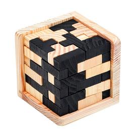 Puzzle éducatif en bois en forme de Tetris 3D, jouet casse-tête géométrique  en forme de T, Puzzle assorti pour enfants, apprentissage précoce