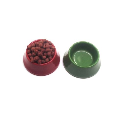 Maison De Poupée En Forme D'Animaux De Compagnie, Bol De Nourriture Pour Chiens Et Chats, Décor De Cuisine Et De Jardin, Accessoires Miniatures, 1/12