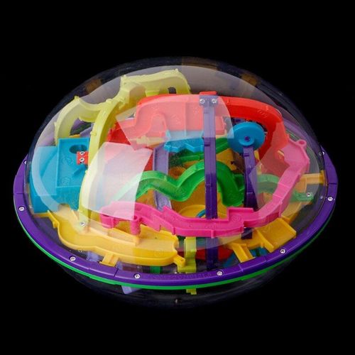 Boule D'Intelligence Magique 3d Pour Bébé, 299 Barrières, Labyrinthe, Puzzle, Jouet Globe, Cadeau Pour Enfant