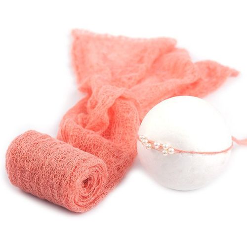 Accessoires De Photographie Pour Bébé, Couverture, Enveloppe En Tricot Extensible, Photo Nouveau-Né, Accessoires De Coiffure, 2 Pièces/Ensemble