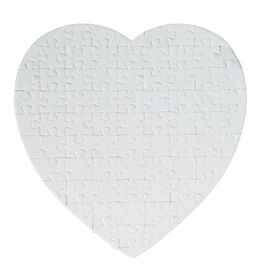 Puzzle De Sublimation Vierge, 10 Pièces, Bricolage, Artisanat, C¿Ur, Produits De Transfert