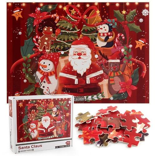 Puzzle Du Père Noël 1000 Pièces, Jouet Éducatif Et Créatif Pour Enfants Et Adultes, Jeu De Décompression, Nouveauté