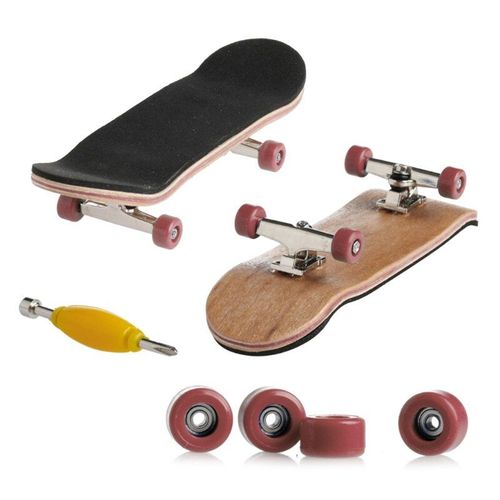 Patins À Roulettes En Bois D'Érable Pour Enfants, Style Professionnel Intéressant, Patins De Skateboard En Alliage