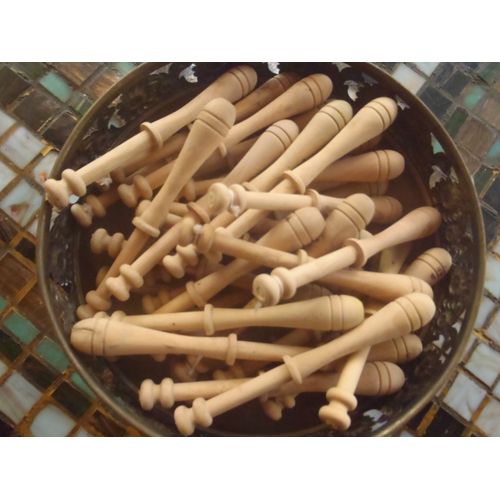 Lot De 38 Fuseaux Lg 10,8 Cms