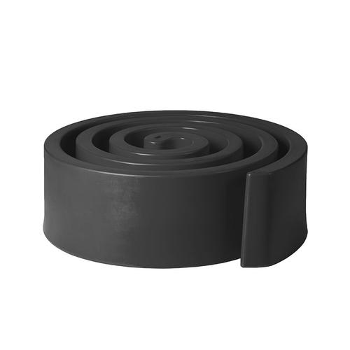 Slide Pouf Summertime (Noir - Polyéthylène)