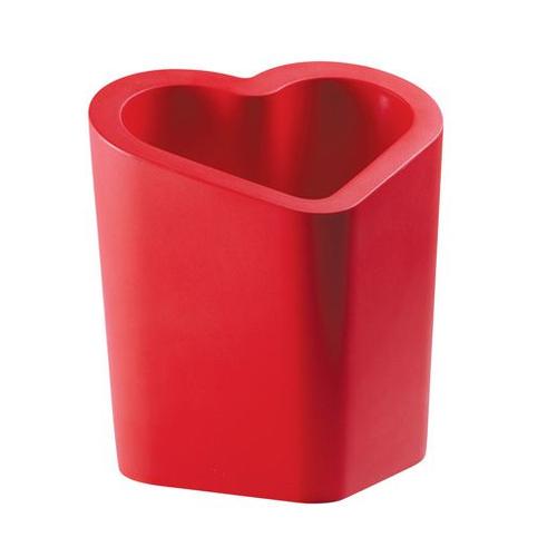 Slide Vase Mon Amour Pot (Rouge - Polyéthylène)