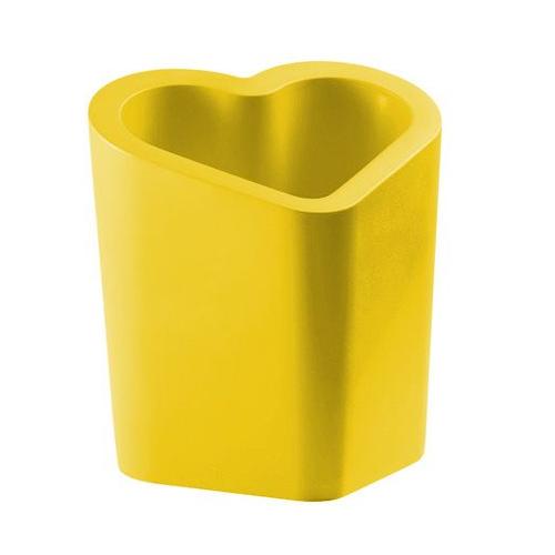 Slide Vase Mon Amour Pot (Jaune - Polyéthylène)
