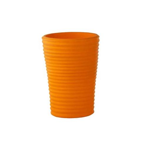 Slide Vase S-Pot (Orange H 50 - Polyéthylène)