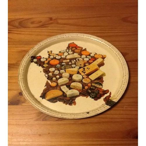 Plateau Carte De France Des Fromages