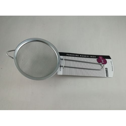 Lot Revendeur 10x Passoire Ronde Acier Inoxydable Grande Poignée Cuisine