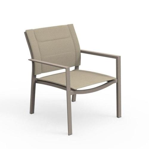 Talenti Set De 2 Fauteuils D'extérieur Touch Collection Piùtrentanove (Dove - Aluminium Verni Et Tissu)