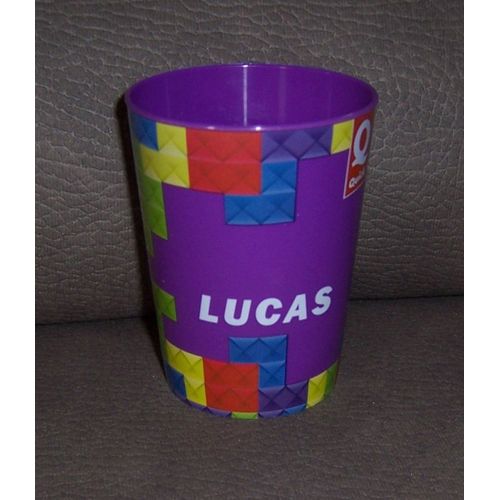 Gobelet Rigide Gravé "Lucas" Pour Enfant