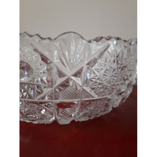 Saladier En Cristal Taille