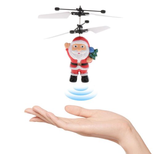 Balle Volante Du Père Noël, Jouets Pour Enfants, Hélicoptère À Induction Infrarouge Rc, Avion Amusant
