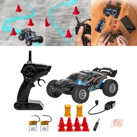 MINI voiture RC télécommandée 1:58, voiture de course à piles, canettes en  PVC, Machine à dérive, Buggy, Bluetooth, jouet radiocommandé pour enfant