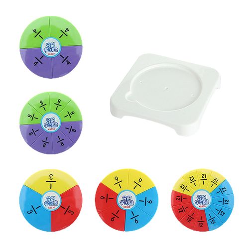 Puzzle Pour Enfants D'Âge Préscolaire, Jeu De Pièces Circulaires, Manipulateurs, Cadeau De Noël
