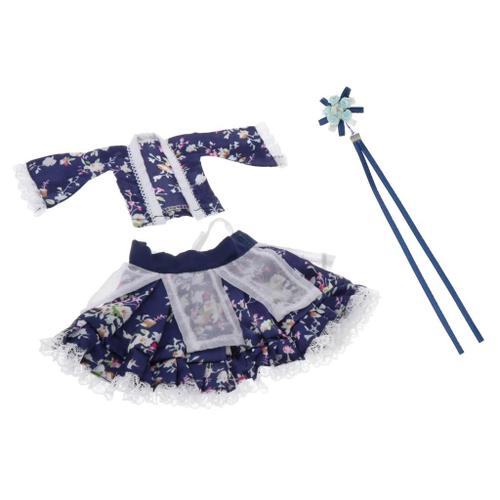 Vêtements De Poupées De 11 Pouces Pour Filles, Robe En Tissu, Accessoires, Jupe, Jouets, Mode, Bjd, 1/6