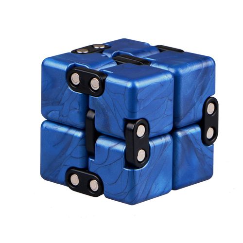 Cube Infini Créatif Anti-Stress, Jouets Fidget Cube Magique Infinity, Puzzle De Bureau, Jouet Anti-Stress Pour Autisme