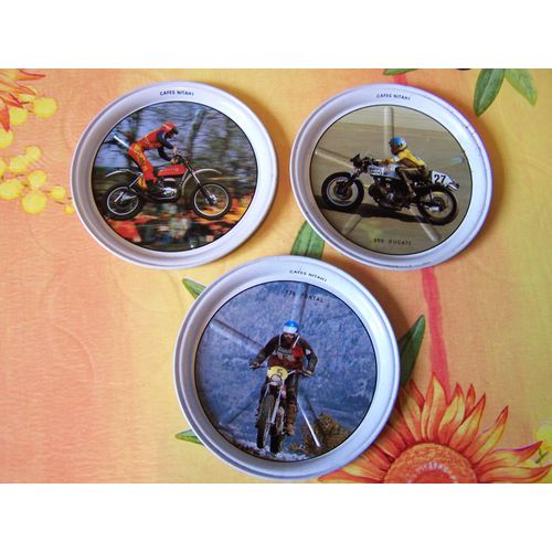 Sous Verre / Bouteille Moto-Cross