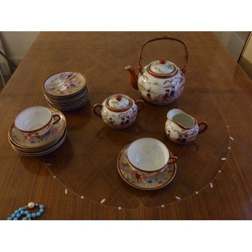 Service A Thé Porcelaine De Chine Annees 60