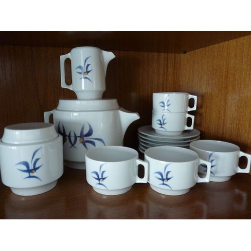 Service À Thé Et À Café Porcelaine De Limoges Jammet Et Seignolles