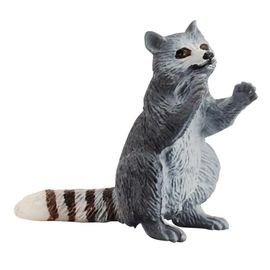 Figurines D'Animaux De Zoo Et De Forêt, Raton Laveur Réalistes, Jouets D'Apprentissage, Ornements De Maison