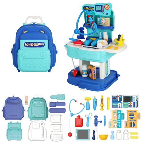 Ensemble De Jouets Médicaux Pour Enfants, 31 Pièces, Kit De Simulation De Médecin De Famille, D'Infirmière, Jeu De Simulation, Accessoire Médical Hospitalier