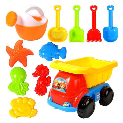 Jeu De Plage En Silicone Pour Bébé, Bac À Sable Doux Pour Enfant, Kit De Jouets Pour La Plage, Chariot De Jeu D'Eau, Nouveauté 2021