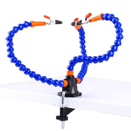 Support De Soudage De Modèle D'Avion, 1 Lot, Bras Flexibles De Pince De Bureau D'Entretien
