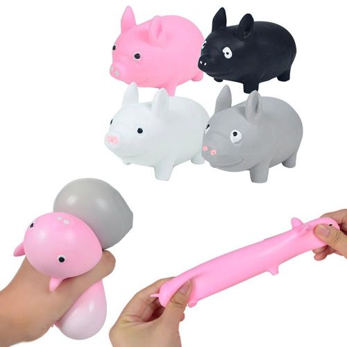Jouet Anti-Stress Cochon Rose, Jouet À Presser, Anti-Stress, Blagues Pratiques, Surprise, Agiter La Main