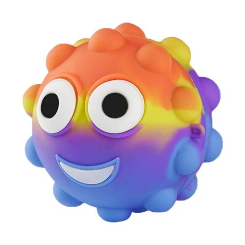 Balle De Poisson 3d En Silicone, Jouet Anti-Stress, Couleur Spotify, Pour Enfant Et Adulte, Cadeau De Noël