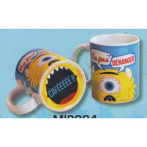 Mug Comics Sérigraphié  Ne Pas Déranger Caféeee