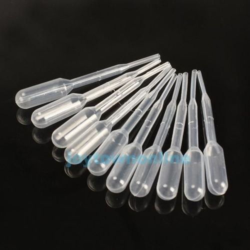 Lot De 10 Pipettes Translucides 0.2 Ml Pour Cuisine Sauces Aromathérapie Huiles Essentielles Labo Experiences