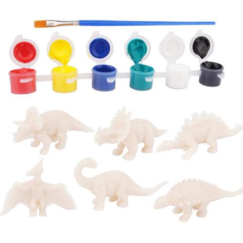 Ensemble de peinture 3D de dinosaures, ensemble d'artisanat et d'art pour  enfants, jouets pour garçons et filles âgés de 3 4 5 6 7 ans