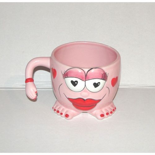 Mug Rose Bol Tasse  Gros Bisou Amoureux