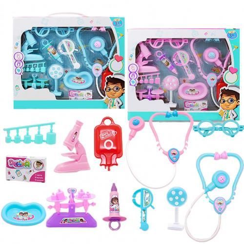 Ensemble De Jouets Durables Créatifs Éducatifs Pour Enfants, Ensemble De Jeu Pour Médecin, Infirmière, Dentiste, Valise Portable
