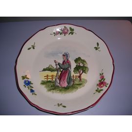 Assiettes Décoratives Peintes À La Main