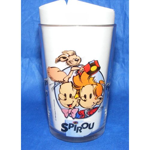 Verre À Moutarde "Spirou Bonnes Fêtes" 1994