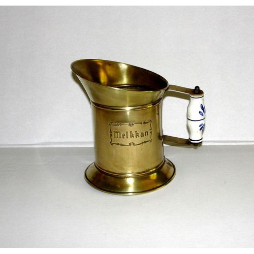 Pichet Broc Carafe En Laiton Melkkan