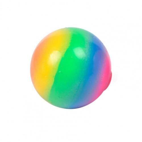 Boule Arc-En-Ciel Pratique, Adorable, Surface Lisse, Efficace, Fonctionnelle, Anti-Anxiété, Anti-Stress Sensoriel, Jouet Pour La Maison