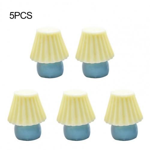 Lampe De Table En Résine, Belle Décoration, Fine Fabrication, Aimant De Réfrigérateur, Bricolage, Maison De Poupée, Bureau, Boîte De Papeterie, 5 Pièces