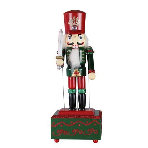 Boîte À Musique De Noël En Bois, Fabuleux, Sacrité Et Héro, Soldat, Batteur Casse-Noisette, Décoration De Maison, Cadeau De Noël