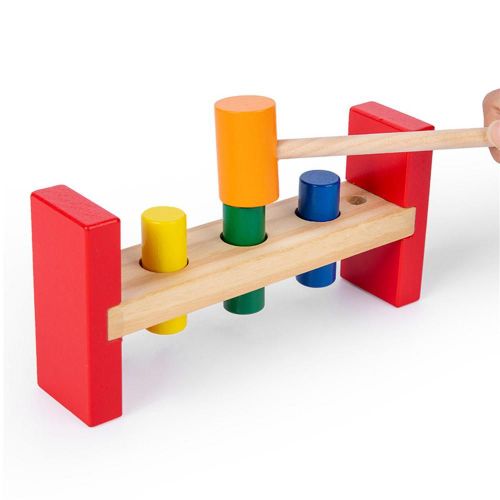Banc De Pilonnage En Bois Avec Marteau, Jouets Pour Enfants D'Âge Préscolaire, Boîte D'Entretien Multifonctionnelle, Combinaison D'Écrou Pour Bébé, Cadeau D'Anniversaire